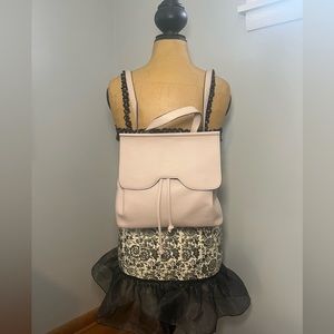 Nanette Lepore faux leather backpack with adjustable straps